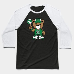 basketball teddy bear Baseball T-Shirt